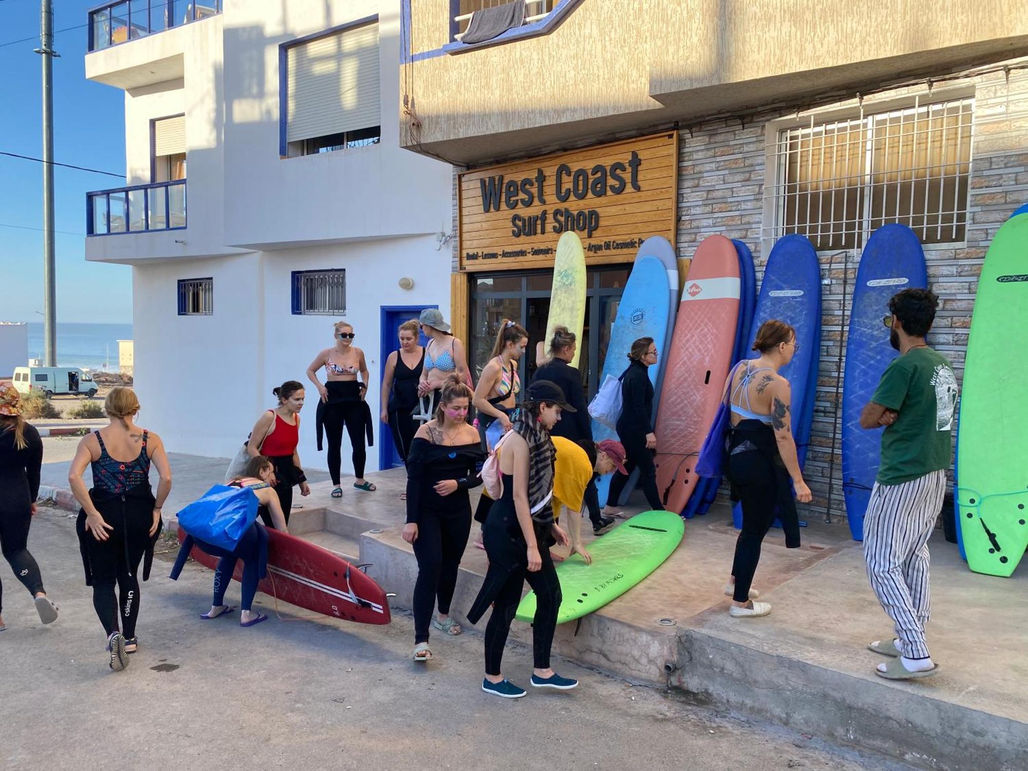 West Coast Surf House Imsouane Exterior foto
